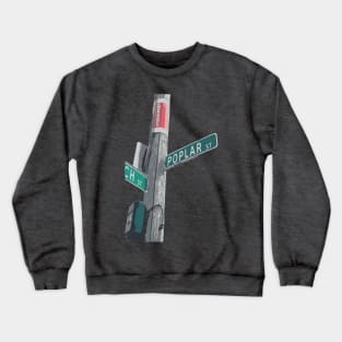 Poplar St Crewneck Sweatshirt